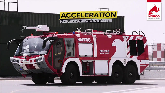 NAFFCO Airport Special Vehicles in action